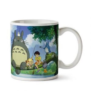 Mug Ghibli 01 - Totoro fishing - My neighbor Totoro-SMUGGH01