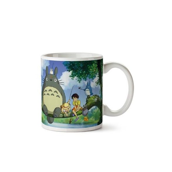 Mug Ghibli 01 - Totoro fishing - My neighbor Totoro-SMUGGH01