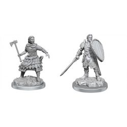 D&D Nolzur's Marvelous Miniatures: Human Fighters - EN-WZK90639