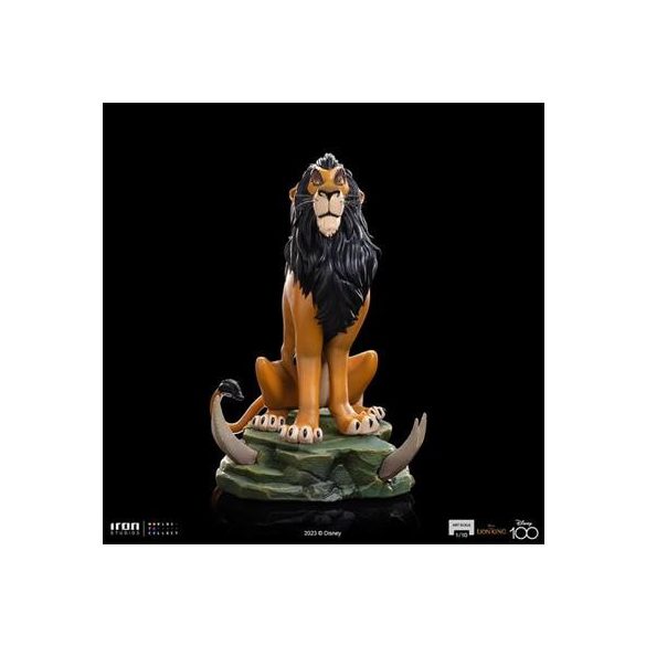 Lion King - Scar Art Scale 1/10-DSNEY81623-10