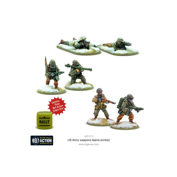 Bolt Action - US Army (Winter) Weapons Teams - EN-402213110