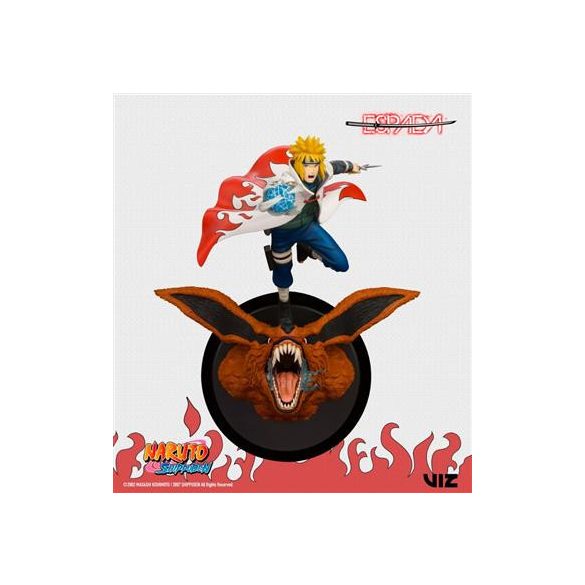 Espada Art - Naruto Shippuden - Minato vs 9 Tailed Fox 1/8-