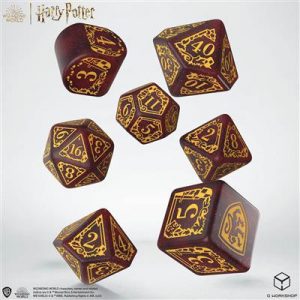 Harry Potter. Gryffindor Modern Dice Set - Red-190142/2023/1/A