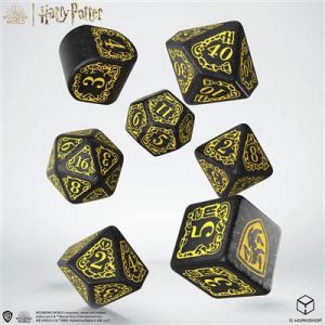 Harry Potter. Hufflepuff Modern Dice Set - Black-190142/2023/4/A