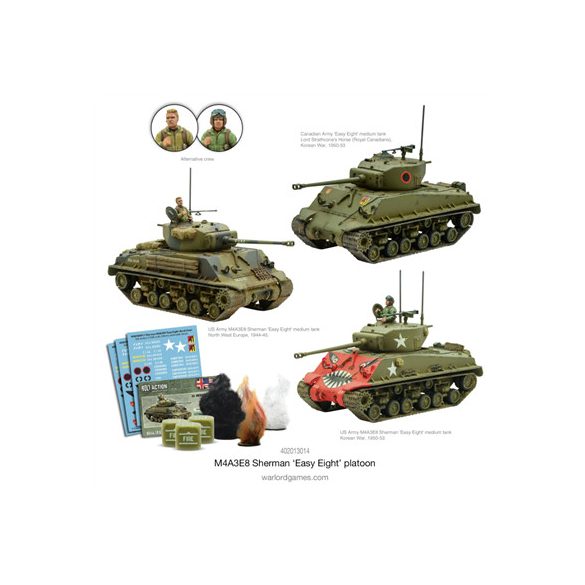 Bolt Action - M4A3E8 Sherman Easy Eight Platoon - EN-402013014