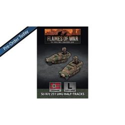 Flames Of War: Sd Kfz 251 Uhu Half-tracks - EN-GBX194