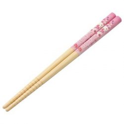 Wooden Chopsticks 16,5 cm Sweety pink - Hello Kitty-SKATER-HK-55916