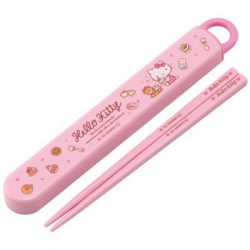 Chopsticks Box Set 16,5 cm Sweety pink - Hello Kitty-SKATER-HK-60807