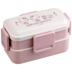 4 locks 2 Layers Lunch box Kitty-chan - Hello Kitty-SKATER-HK-59866