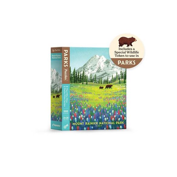 Parks Puzzles – Mount Rainier-KYM05PZ02