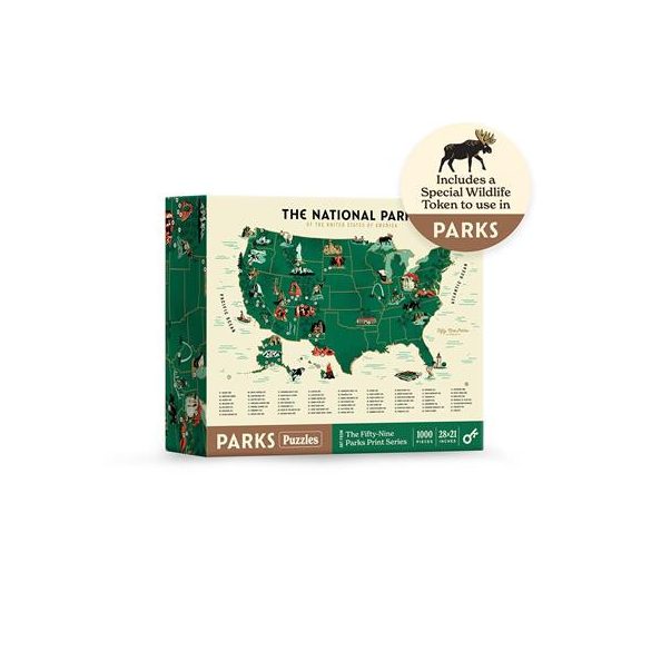 Parks Puzzles – National Parks Map-KYM05PZ03