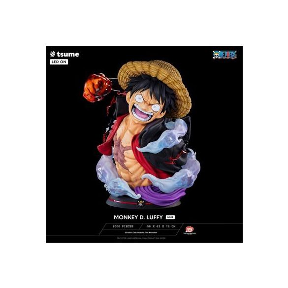 Tsume Arts - One Piece: Monkey D. Luffy  Ultimate Bust-31/03/2025