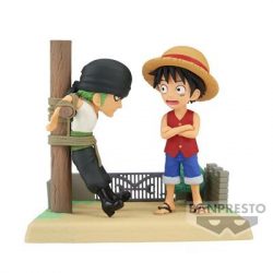 One Piece World Collectable Figure Log Stories-Monkey.D.Luffy&Roronoa Zoro--BP88504P