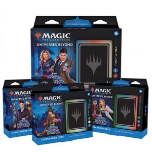 MTG - Doctor Who Commander Deck Display (4 Decks) - DE-D23631000