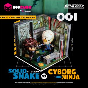 Metal Gear Solid: Solid Snake Vs Cyborg Ninja Ft. Otacon Diocube-