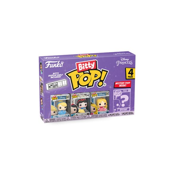 Funko Bitty POP! Disney Princesses - Cinderella (3+1 Mystery Chase)-FK73029