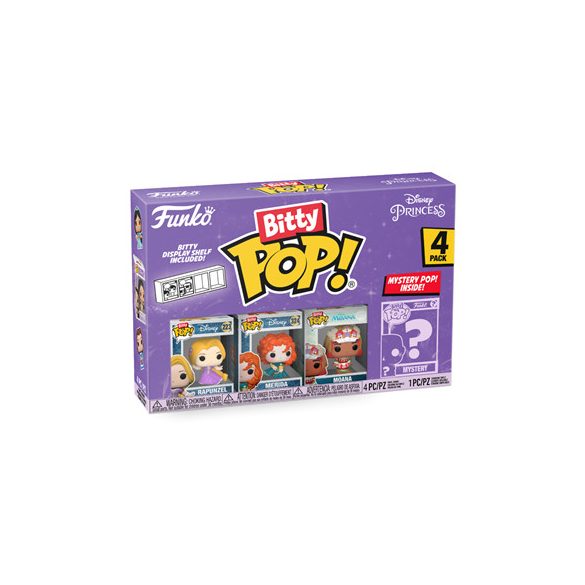 Funko Bitty POP! Disney Princesses - Rapunzel (3+1 Mystery Chase)-FK73030