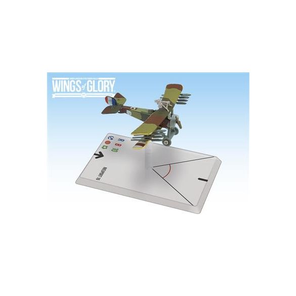 WW1 Wings of Glory Nieuport 16 Escadrille Lafayette Airplane Pack - EN-WGF125C