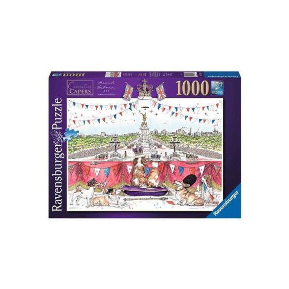 Ravensburger Puzzle - Coronation Capers 1000pc-17570