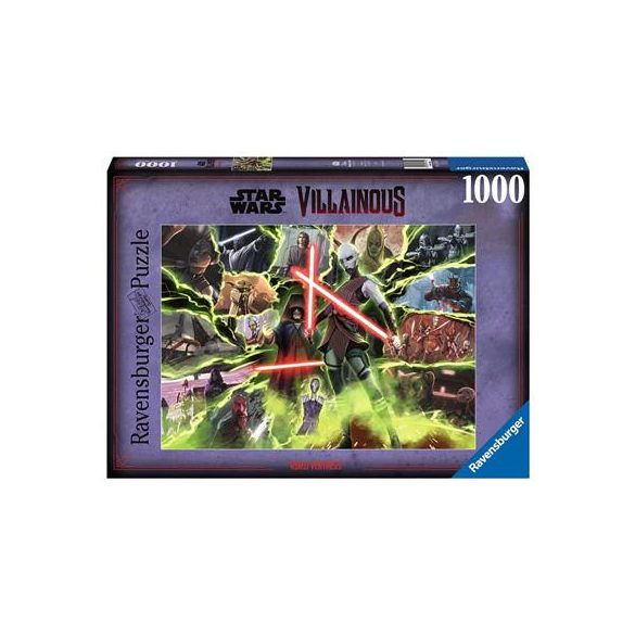 Ravensburger Puzzle - Star Wars Villainous: Asajj Ventress 1000pc-17341