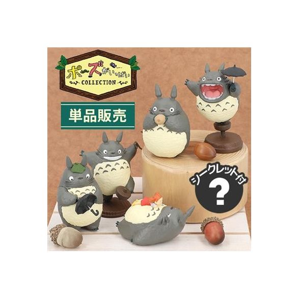 Collection Totoro 02 Assorted 6 Figurines My Neighbor Totoro-Benelic-43526