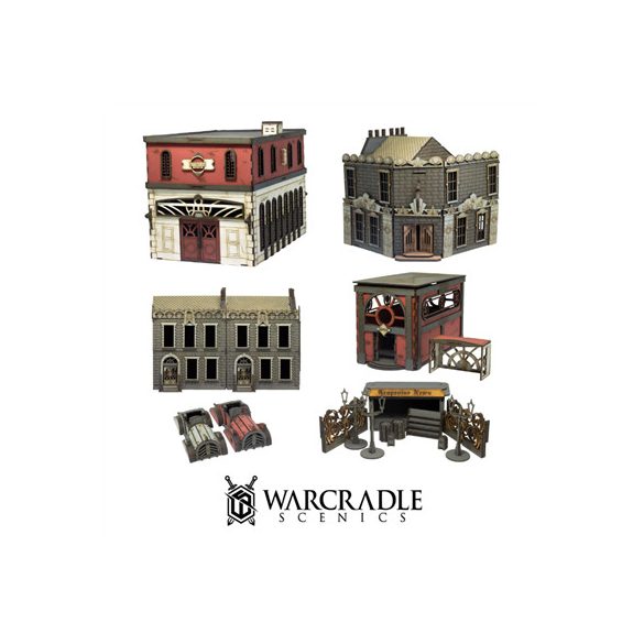 Warcradle Scenics - Myskham Town Set - EN-WSA580001