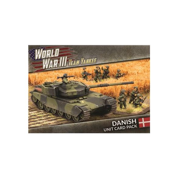 World War III: Team Yankee - Danish Unit Cards (28x Cards) - EN-WW3-08D