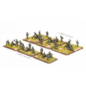 World War III: Team Yankee - 81mm and 120mm Mortar Platoons (x21 figures) - EN-TFI704