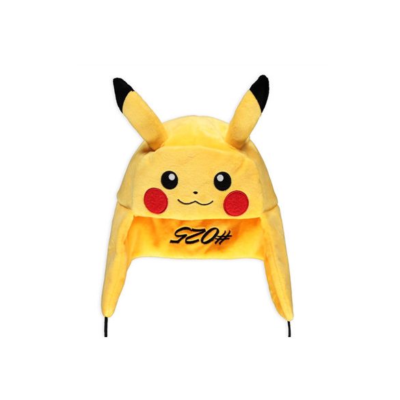 Pikachu Plush Trapper Hat (female Shape)-NH265275POK-56