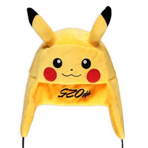 Pikachu Plush Trapper Hat (male Shape)-NH265275POK-58