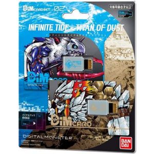 Digimon DIM Card for Digimon Vital Bracelet - Infinite Tide & Titan of Dust-NT64568