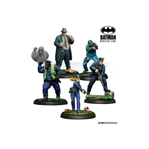 Batman Miniature Game: GCPD Agents (Back To Gotham) - EN-35DC336