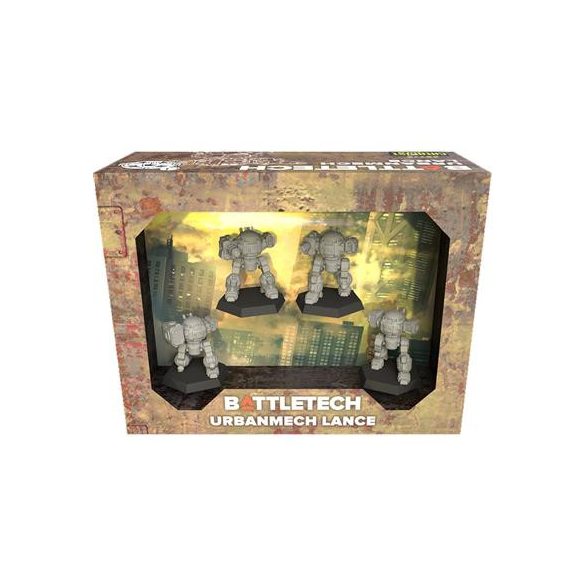 Battletech: UrbanMech Lance Force Pack - EN-CAT35776