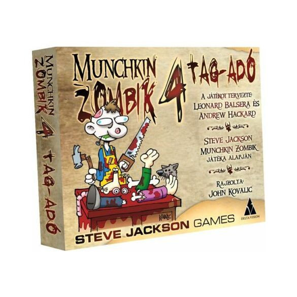 Munchkin Zombik 4 - Tag-adó