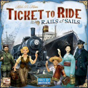 Ticket to Ride: Rails and Sails (skandináv kiadás)