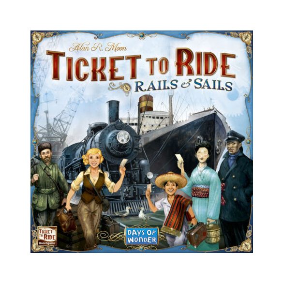 Ticket to Ride: Rails and Sails (skandináv kiadás)