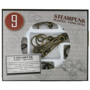 Steampunk Puzzle Set (9) - Szürke