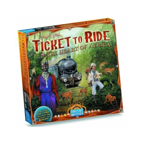 Ticket to Ride Map Collection 3: The Heart of Africa