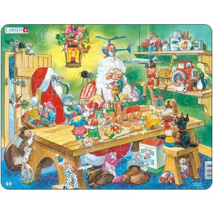 Larsen maxi puzzle 140db-os Mikulás műhelye