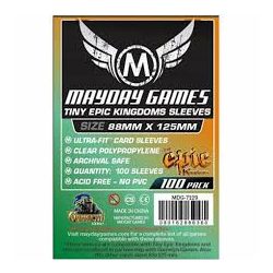   Kártyavédő tok - (100 db) - 88 mm x 125 mm - Mayday Games MDG-7129