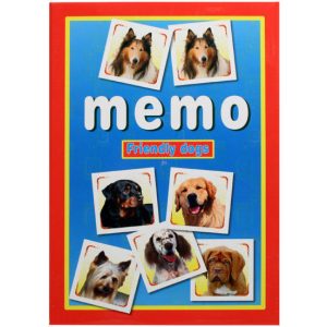 Memória játék Barátságos kutyák