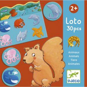 Djeco Állatok élőhelye - Lotto - Animals