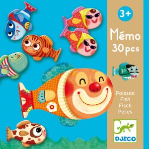 Djeco Memóriajáték - Halacskák - Memo fish