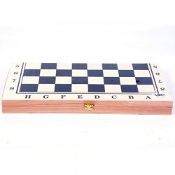 Fa sakk, összecsukható táblával (34 cm x 17 cm)