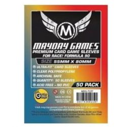   Kártyavédő tok - (100 db) - 55 mm x 80 mm - Mayday Games MDG-7132