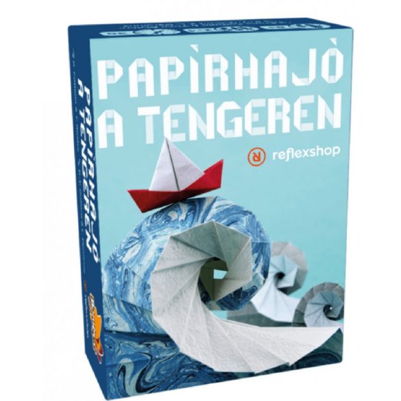 Papírhajó a tengeren