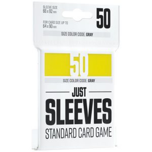 Just Sleeves - Standard Card Game kártyavédő - Citromsárga (50 db)