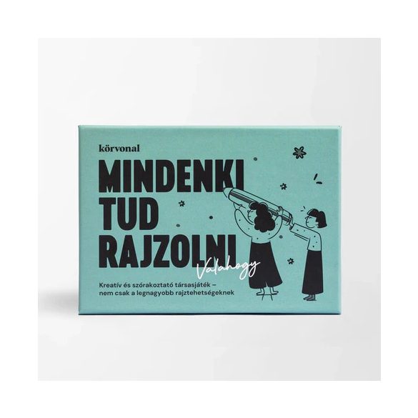 Mindenki tud rajzolni (valahogy) - társasjáték, ami mindenkit megnevettet!