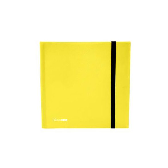 UP - 12-Pocket Eclipse PRO-Binder - Lemon Yellow-16147