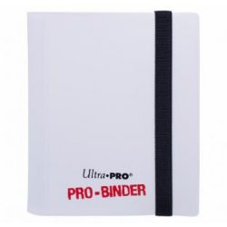   Card Binder - kártya tartó mappa - Fehér, fehér belsővel (Ultra Pro)